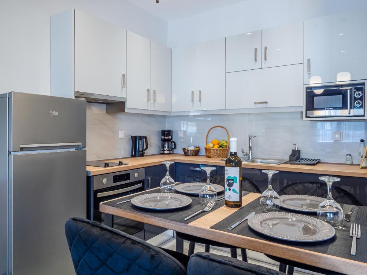 M&K - Maria'S Stylish Apartment Near Alykes Beach Corfu  Luaran gambar