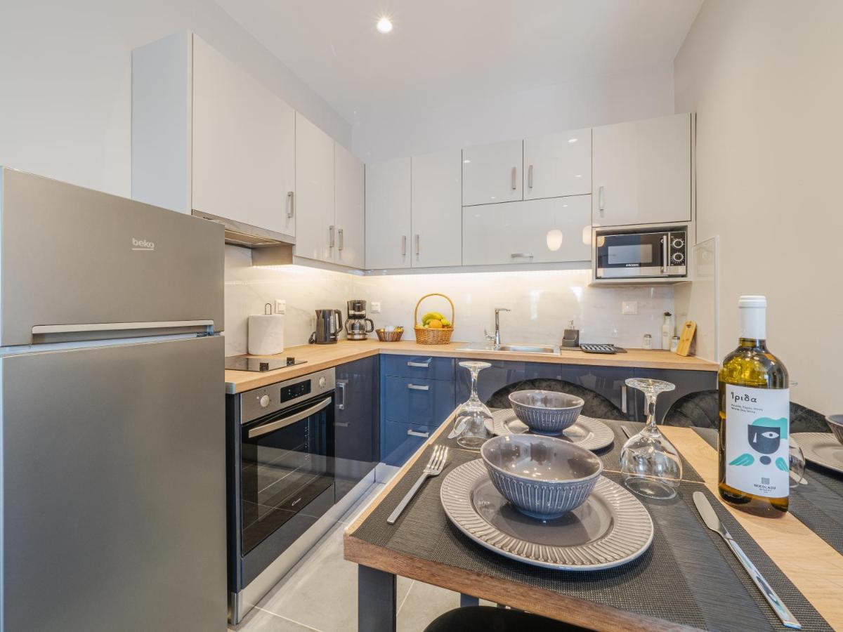 M&K - Maria'S Stylish Apartment Near Alykes Beach Corfu  Luaran gambar