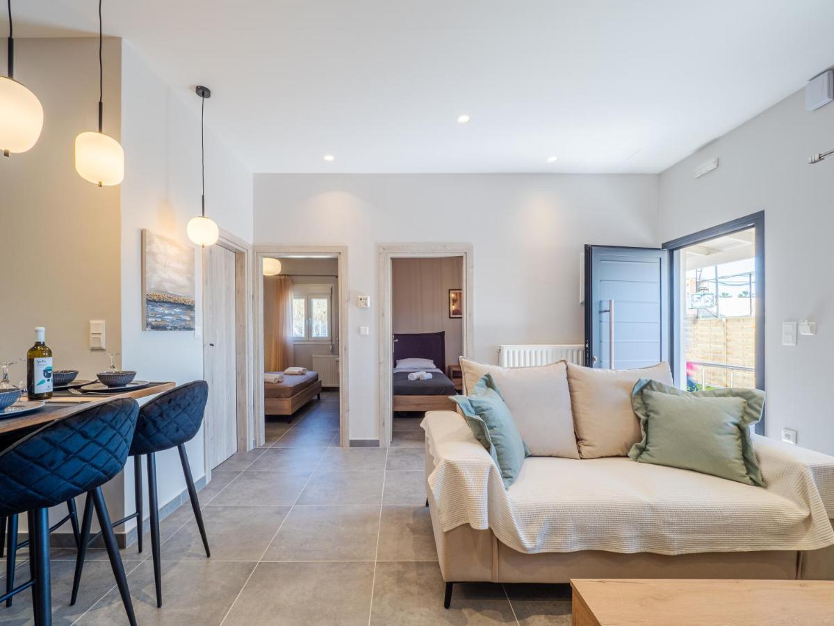 M&K - Maria'S Stylish Apartment Near Alykes Beach Corfu  Luaran gambar