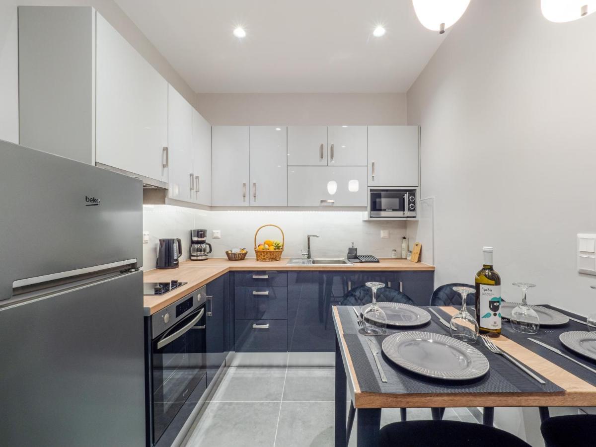 M&K - Maria'S Stylish Apartment Near Alykes Beach Corfu  Luaran gambar